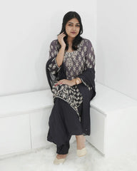 Heavy Handworked 3Pc Salwar Suit