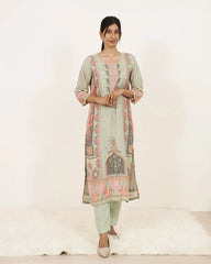 Multi-printed 3Pc Salwar Suit
