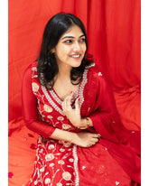 Handworked 3Pc Sharara Suit