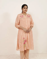 Embroidered Feeding Friendly 2Pc Co-ord Set