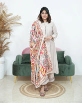 Solid Panel Cut 3Pc Anarkali