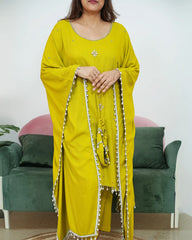 Handworked 2Pc Kaftan set