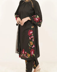 Embroidered 3Pc Salwar Suit