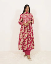 Printed 3Pc Anarkali Suit
