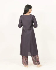 2Pc Co-ord Set with Printed Bottom