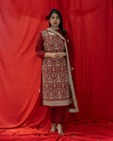 Heavy Embroidered 3Pc Salwar Suit