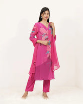 Floral Printed 3Pc Salwar Suit