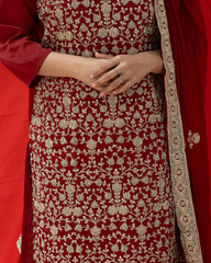 Heavy Embroidered 3Pc Salwar Suit