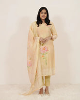 Floral Printed 3Pc Salwar Suit