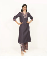 2Pc Co-ord Set with Printed Bottom