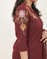 Embroidered 3Pc Salwar Suit