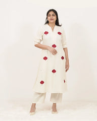 Embroidered A-line 2Pc Co-ord Set