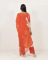 Floral Printed 3Pc Salwar Suit