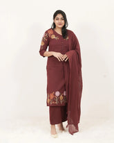 Embroidered 3Pc Salwar Suit