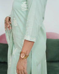 Embroidered 3Pc Salwar Suit