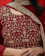 Heavy Embroidered 3Pc Salwar Suit