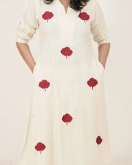 Embroidered A-line 2Pc Co-ord Set