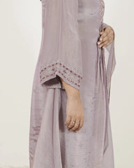 Handworked Tissue Silk 3Pc Anarkali