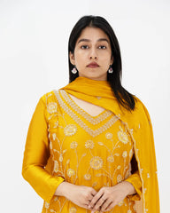 Handworked 3Pc Sharara Suit