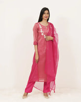 Minimal Handworked 3Pc Salwar Suit