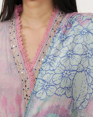 Printed 3Pc Salwar Suit