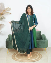 Panel Cut 3Pc Anarkali