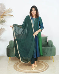 Panel Cut 3Pc Anarkali