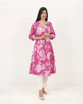 Printed 2Pc A-line Co-ord Set