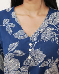 Printed 2Pc A-line Co-ord Set