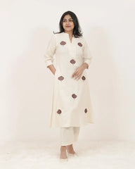 Embroidered A-line 2Pc Co-ord Set