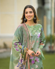 Cotton farshi salwar mint green color