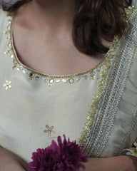 Tissue silk premium anarkali