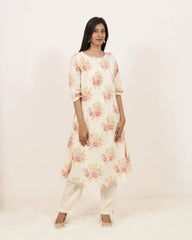 Printed 2Pc A-line Co-ord Set