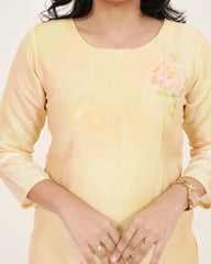 Floral Printed 3Pc Salwar Suit