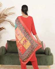 Embroidered 3Pc Salwar Suit