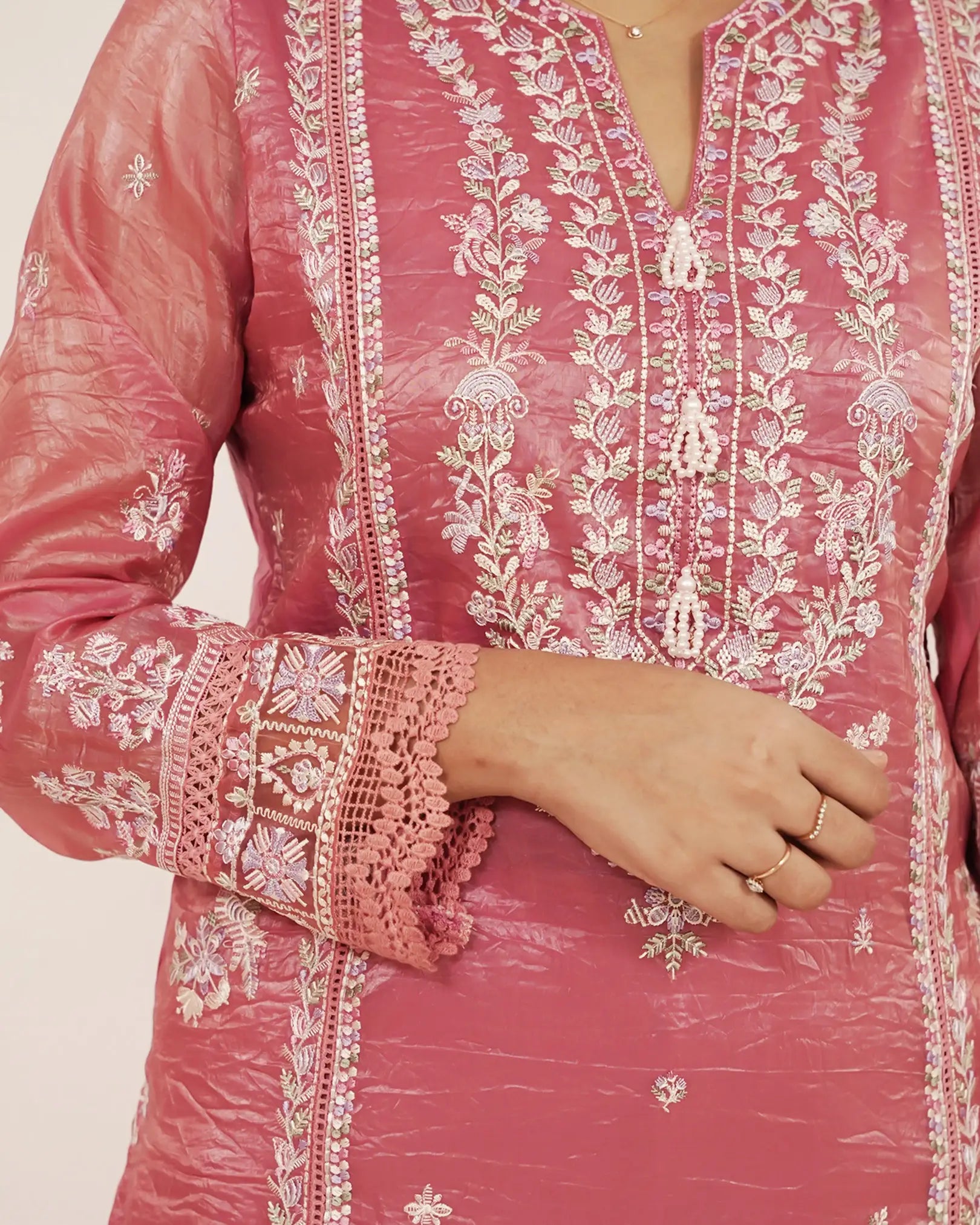 Embroidered 3Pc Salwar Suit