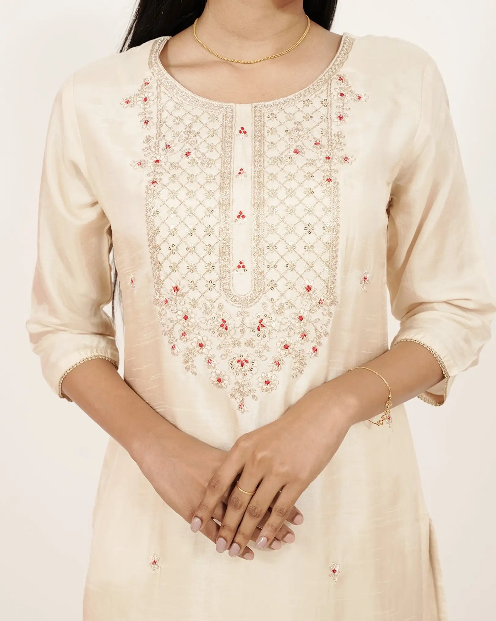 Embroidered 3Pc Salwar Suit