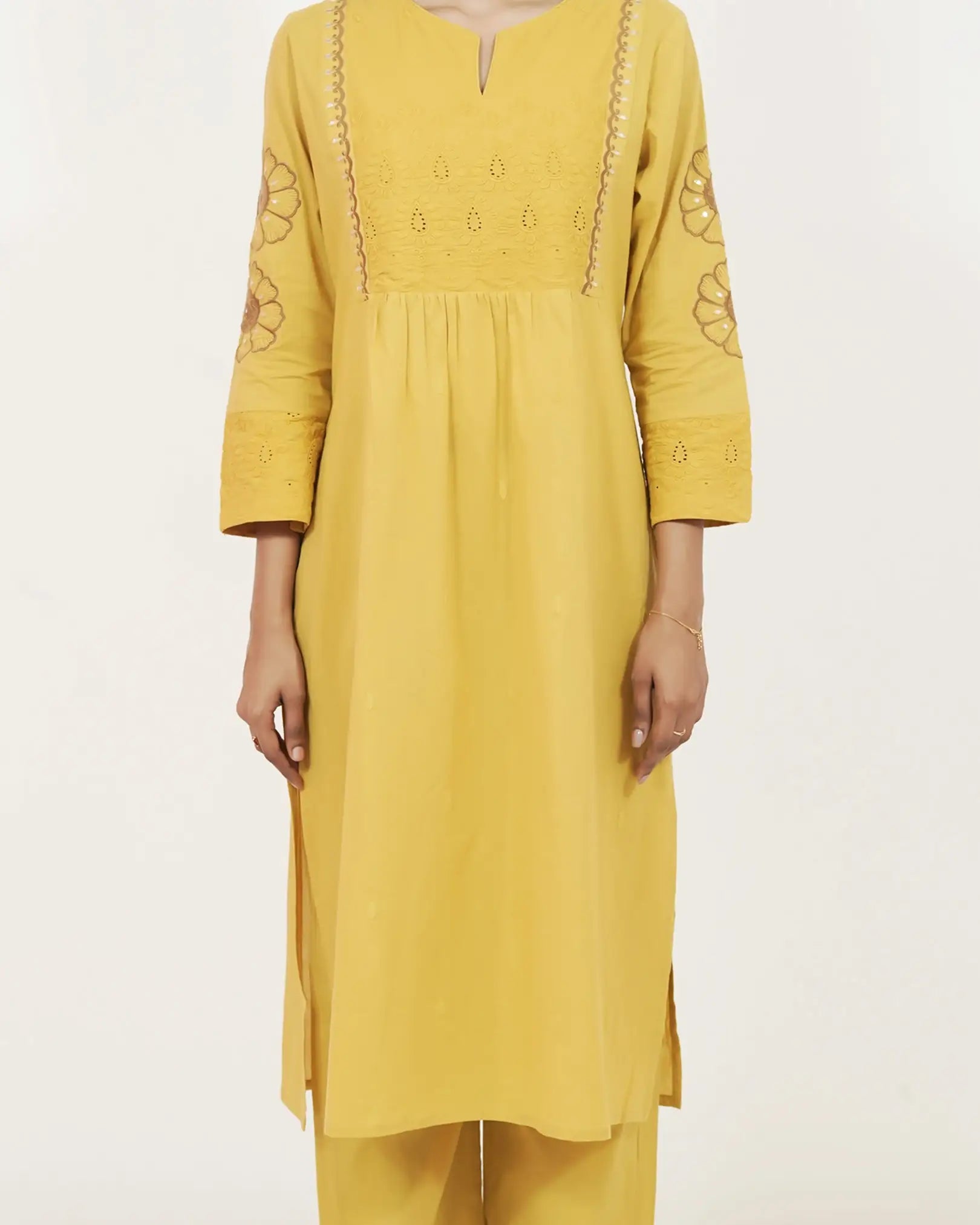 Embroidered 2Pc Co-ord Set