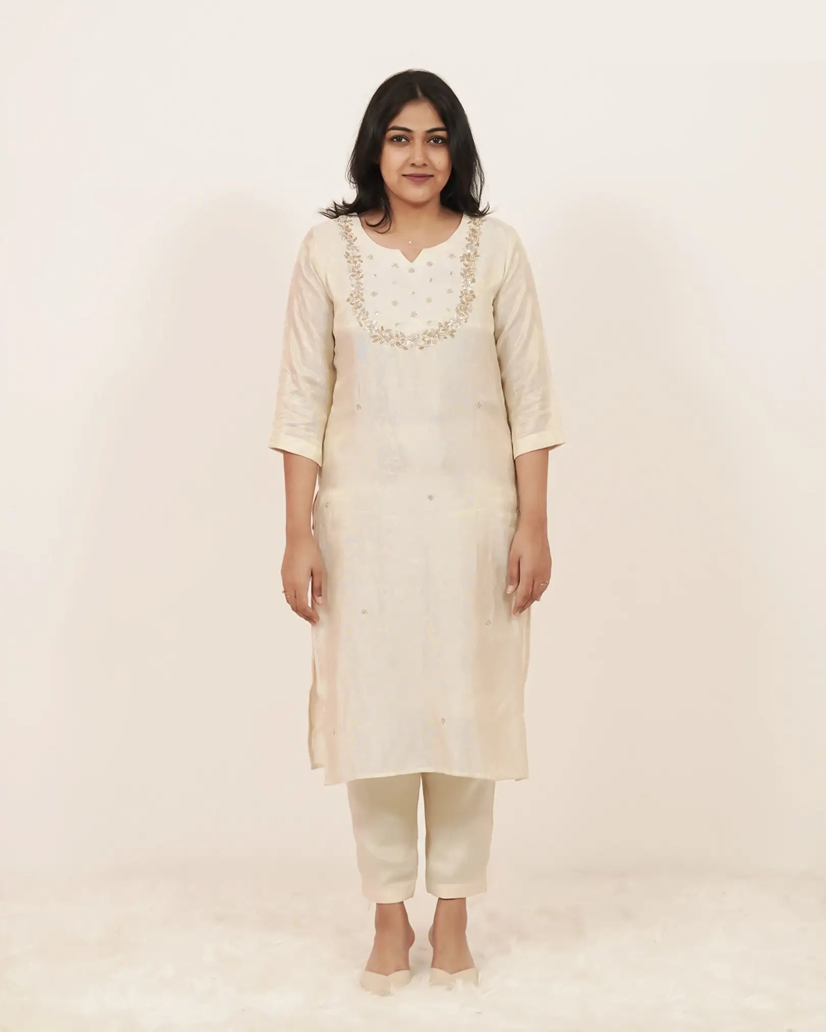 Minimal Handworked 3Pc Salwar Suit