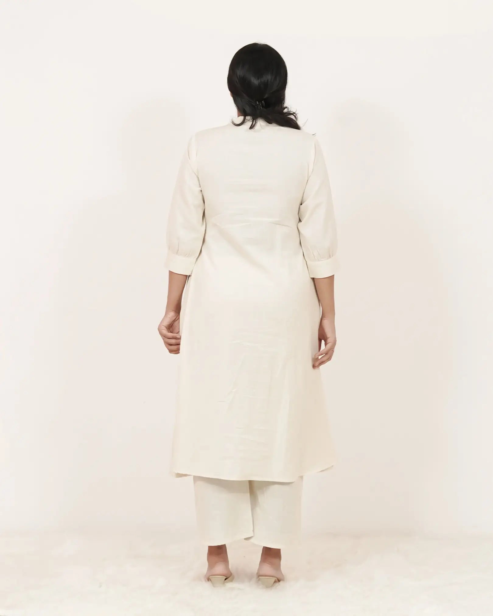 Embroidered A-line 2Pc Co-ord Set