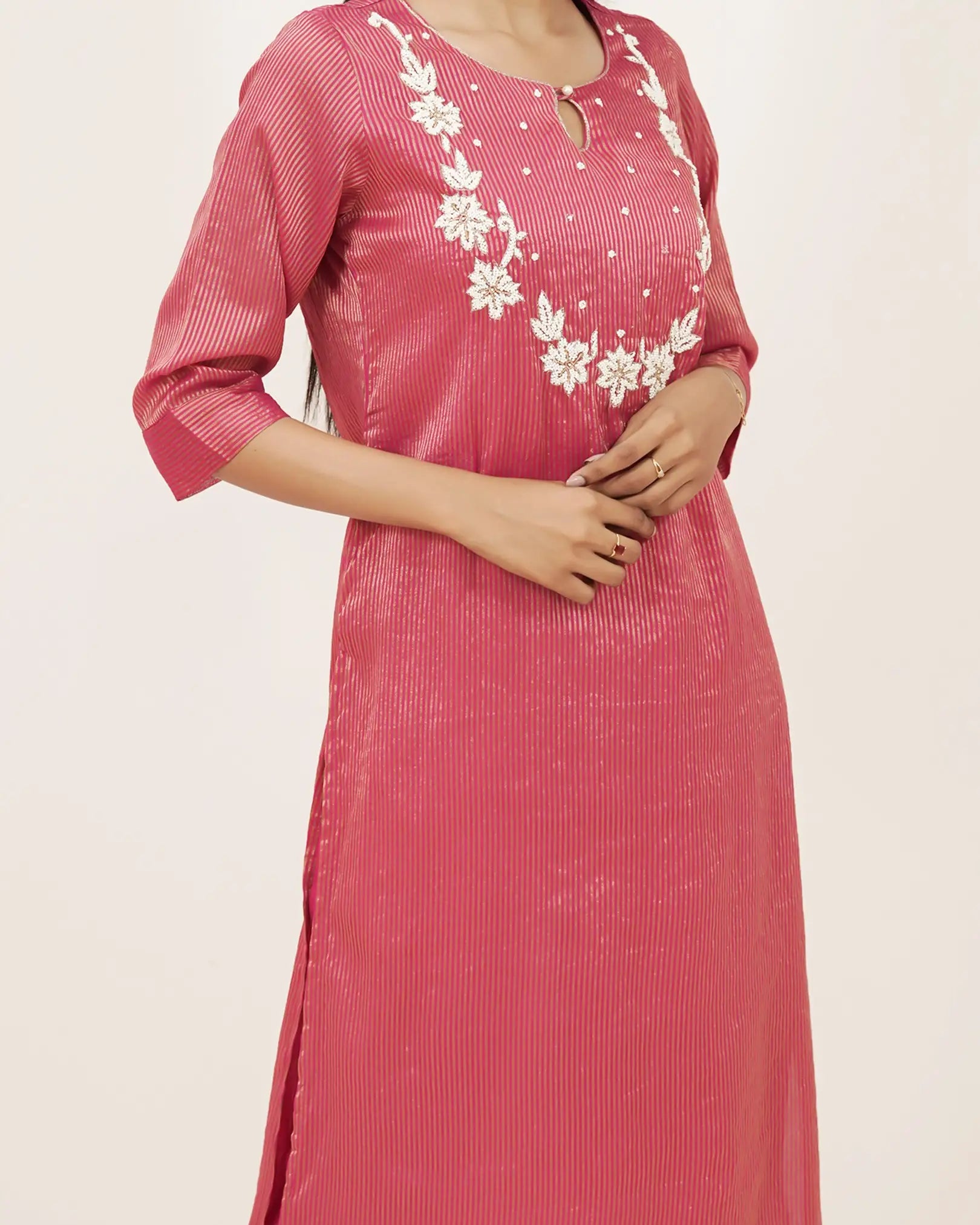 Minimal Handworked 3Pc Salwar Suit