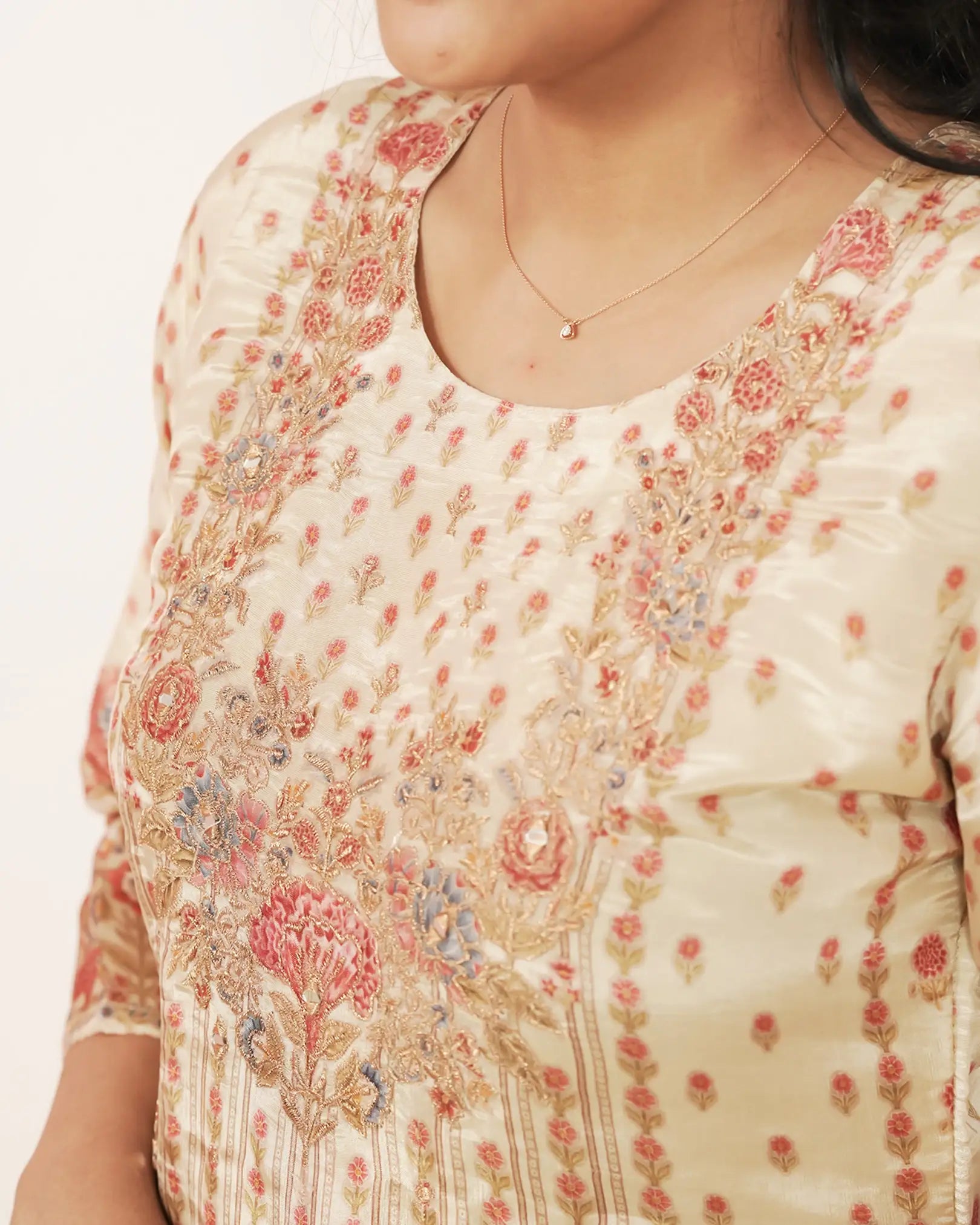 Embroidered 3Pc Salwar Suit