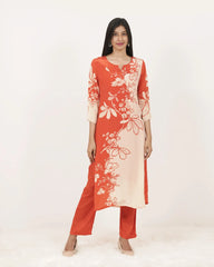 Floral Printed 3Pc Salwar Suit