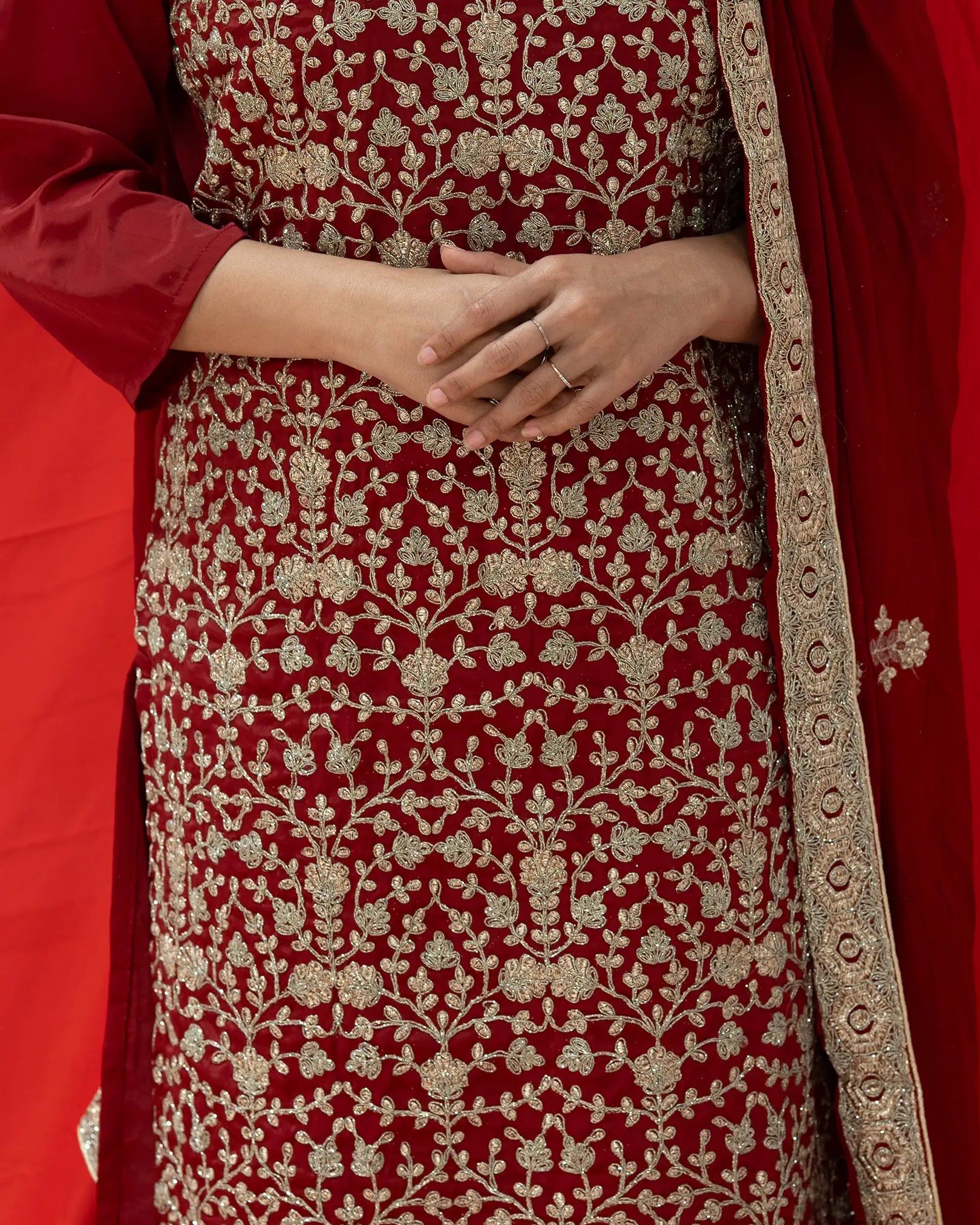 Heavy Embroidered 3Pc Salwar Suit