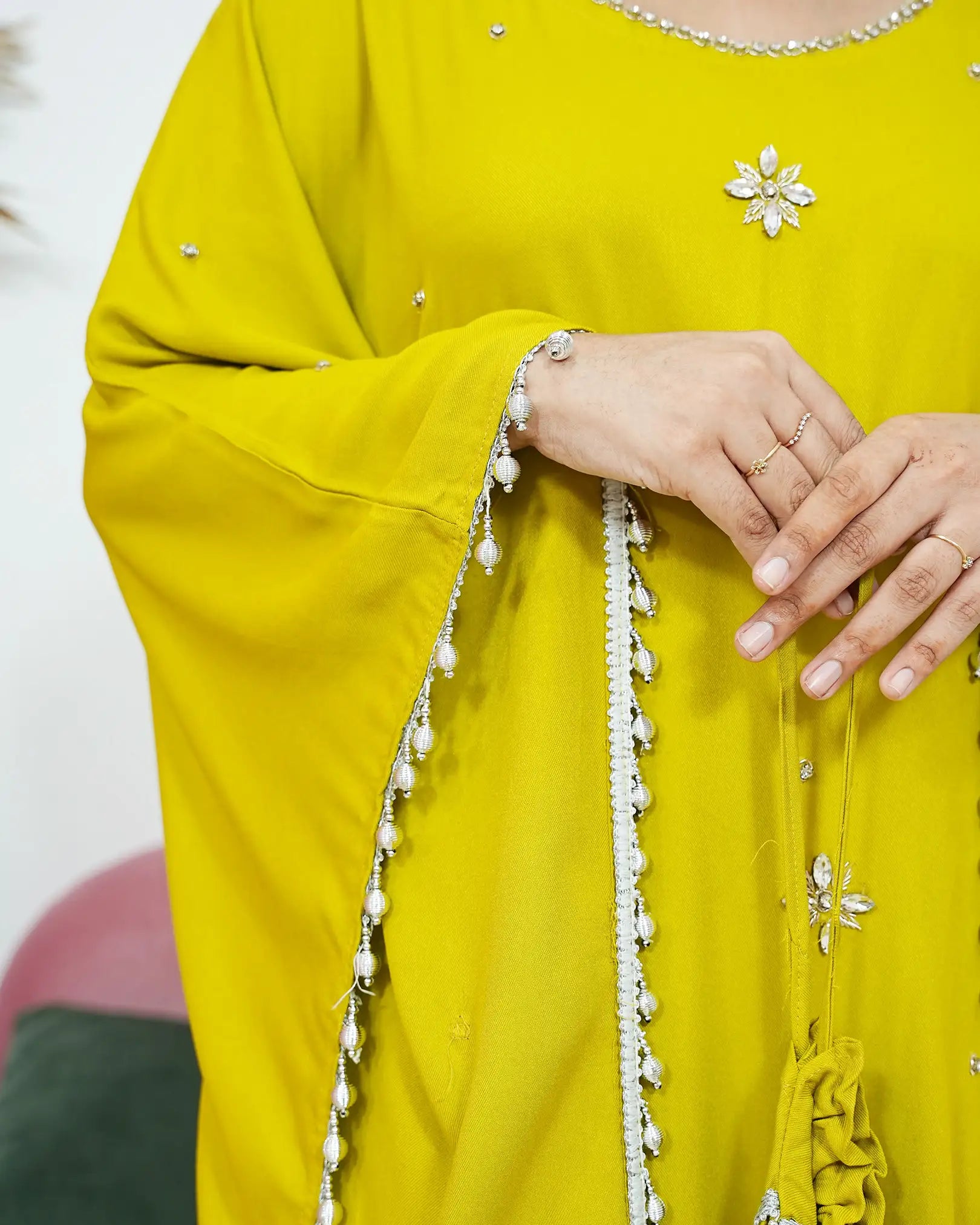 Handworked 2Pc Kaftan set