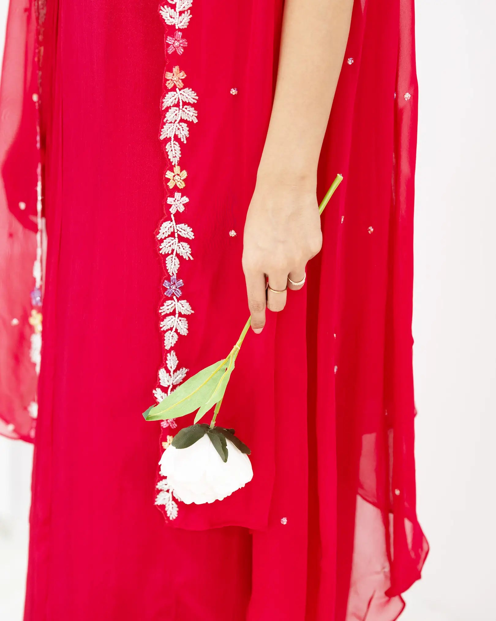 Handworked 3Pc Indo-Western Outfit