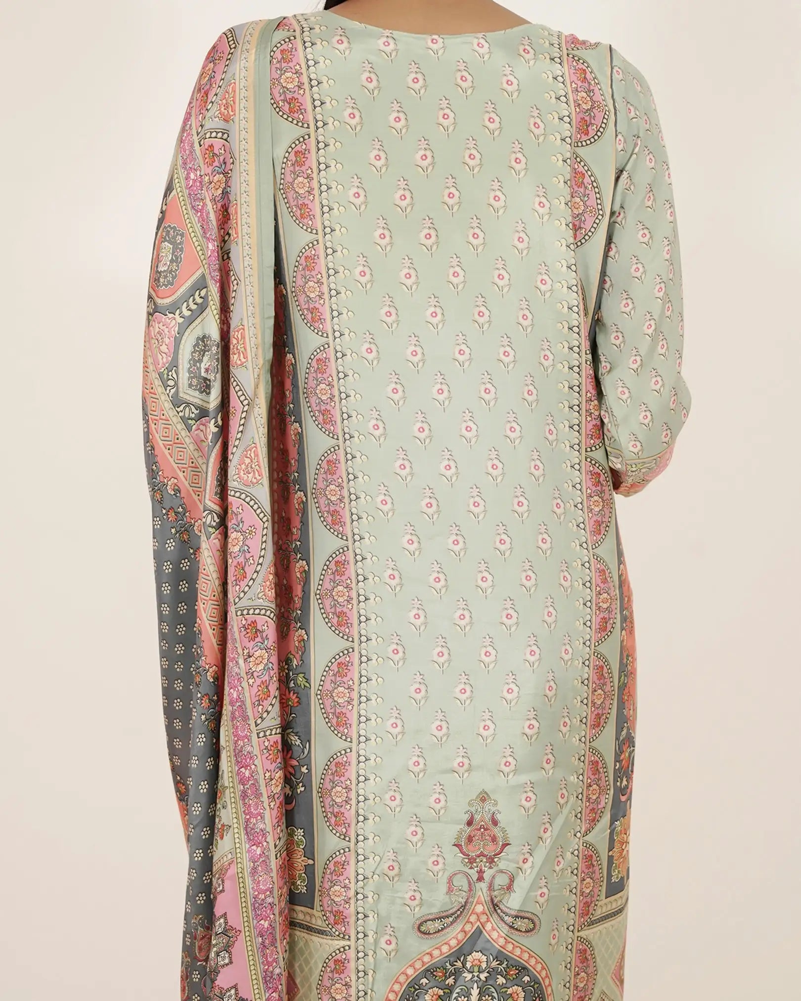 Multi-printed 3Pc Salwar Suit