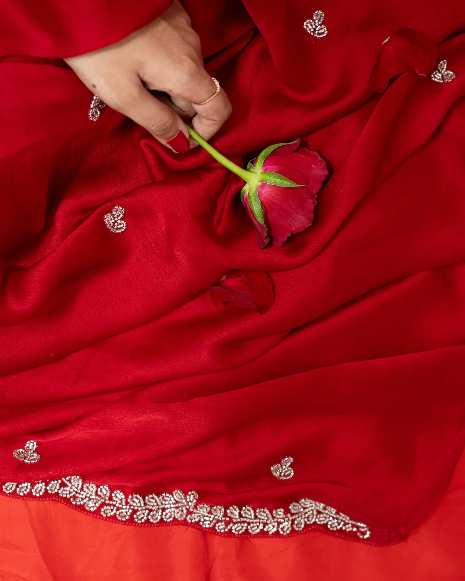 Handworked 3Pc Sharara Suit