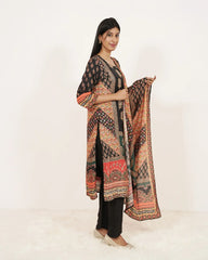 Multi-printed, stone Worked 3Pc Salwar suit