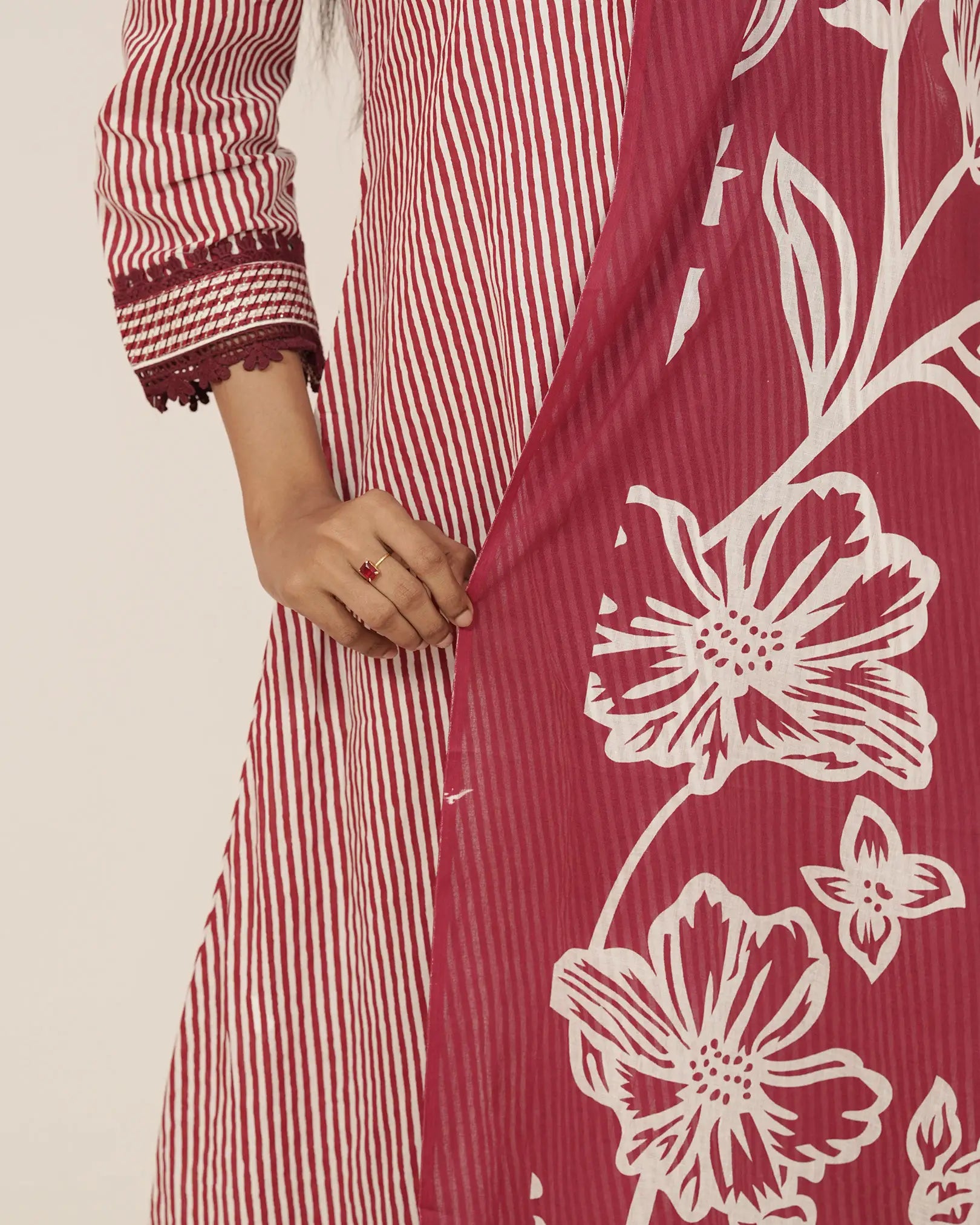 A-Line 3Pc Salwar Suit